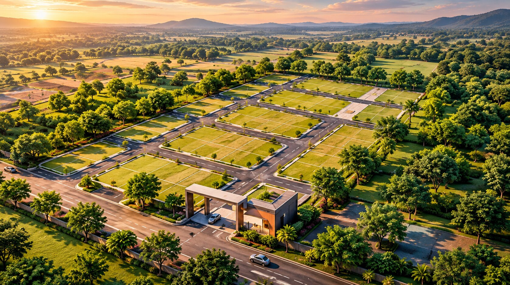 Green Valley Residency Layout